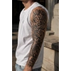 Balık Sonradan Kararan Yarı Kalıcı Geçici Kol Dövme Tattoo