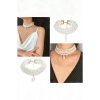 Barok İncili Choker Kolye