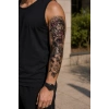 Baykuş Kol Dövme Geçici Tattoo