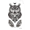 Baykuş Mini Dövme Geçici Tattoo