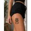 Baykuş Mini Dövme Geçici Tattoo