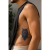 Baykuş Sonradan Kararan Yarı Kalıcı Geçici Dövme Tattoo