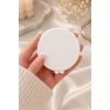 Beyaz  Renk Işıklı Makyaj Aynası/ Cep Ayna