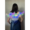 Beyaz Renk Işıklı Melek Kanadı