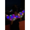 Beyaz Renk Led Yanıp Sönen Işıklı Melek Kanat