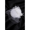 Beyaz Renk Nikah Şapkası/Vualet Şapka