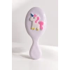 Beyaz  Renk Unicorn Figürlü Çocuk Saç Tarama Fırçası/Tarak