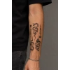 Bıçak Dövme Geçici Tattoo