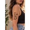 Bıçak Dövme Geçici Tattoo