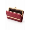 Bordo Renk Kadın Cüzdan/ Kartlık
