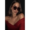 Bordo Renk Kadın Güneş Gözlük