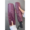 Bordo Renk Katlanabilir Şemsiye
