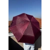 Bordo Renk Katlanabilir Şemsiye