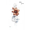 Çiçek Dövme Geçici Tattoo