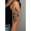 Çiçek Dövme Geçici Tattoo