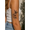 Çiçek Dövme Geçici Tattoo