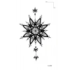 Çiçek Dövme Mini Geçici Dövme Tattoo