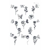 Çiçek Figürlü 12 Saat Sonra Kararan Geçici Mini Dövme Tattoo
