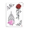 Çiçek Figürlü Geçici Dövme Tattoo