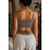 Çiçek Figürlü Sonradan Kararan Yarı Kalıcı Geçici Dövme Tattoo