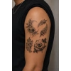 Çiçek Geçici Dövme Tattoo