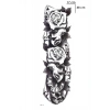 Çiçek Ve Saat Geçici Dövme Tattoo