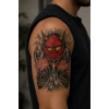 Devil Geçici Dövme Tattoo