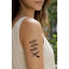 Dörtlü Tüy Mini Geçici Dövme Tattoo
