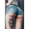 Geçici Aslan Dövme Tattoo