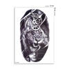 Geçici Aslan Figürlü Dövme Tattoo