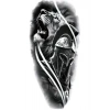 Geçici Aslan Figürlü Dövme Tattoo