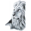 Geçici Aslan Figürlü Dövme Tattoo
