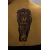 Geçici Aslan Figürlü Dövme Tattoo