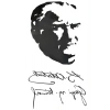 Geçici Atatürk Dövme Tattoo