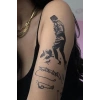 Geçici Atatürk İmza Dövme Tattoo