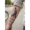Geçici Atatürk İmza Dövme Tattoo