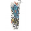 Geçici Balık Kol Dövme Tattoo