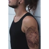 Geçici Baykuş Dövme Tattoo
