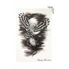 Geçici Baykuş Dövme Tattoo