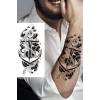 Geçici Çapa Figürlü Dövme Tattoo