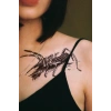 Geçici Çekirge Dövme Tattoo