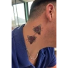 Geçici Çiçek Figürlü Dövme Tatto