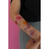 Geçici Çiçek Figürlü Dövme Tattoo