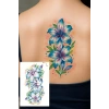 Geçici Çiçek Figürlü Dövme Tattoo