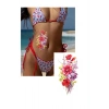 Geçici Çiçek Figürlü Dövme Tattoo