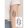 Geçici Çiçek Figürlü Mini Dövme Tattoo