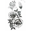 Geçici Çiçek Figürlü Mini Dövme Tattoo