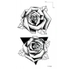 Geçici El Üstü Gül Dövme Tattoo
