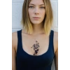 Geçici Gül Dövme Tattoo