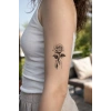 Gül Geçici Dövme Tattoo